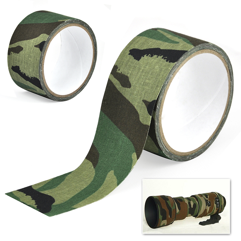 Outdoor Hunting Prints - กันน้ํา Camo เทป Self-กาวทนทานกลางแจ้ง Camping Camouflage