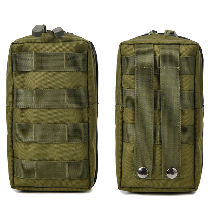 Outdoor Hunting Gear Storage - กระเป๋าอเนกประสงค์แบบกันน้ำสำหรับใช้งานกลางแจ้ง ทำจากไนลอน พร้อมระบบมอลล์ สำหรับเก็บอุปกรณ์ล่าสัตว์และตั้งแคมป์