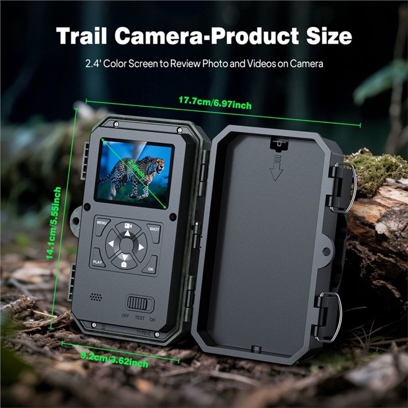 กล้องดักถ่ายสัตว์ป่าสำหรับใช้ง - Trail Camera Infrared บทวิจารณ์และราคา