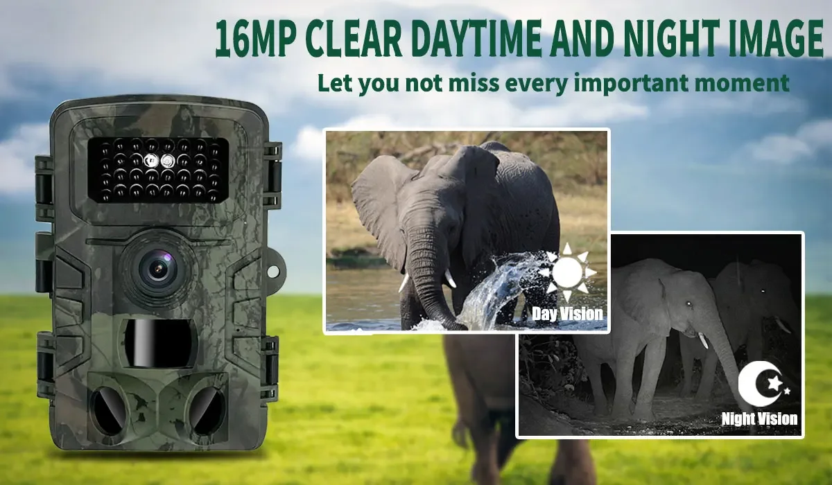 กล้องติดตามสัตว์ป่า PR700 สำหร - Trail Camera Infrared บทวิจารณ์และราคา